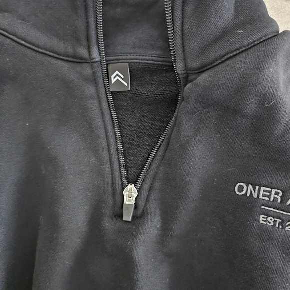 Oner Active Quarter Zip Black XS - Picture 4 of 5